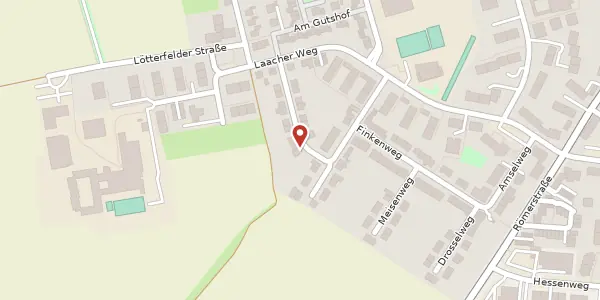 Karte der Umgebung von Schwalbenweg 2, 40667 Meerbusch