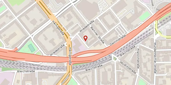 Karte der Umgebung von Bürgermeister-Hoffmann-Straße 14, 67059 Ludwigshafen am Rhein