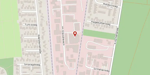 Karte der Umgebung von Im Gleisdreieck 45, 23566 Lübeck