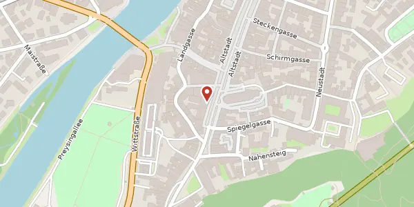 Karte der Umgebung von Altstadt 29, 84028 Landshut