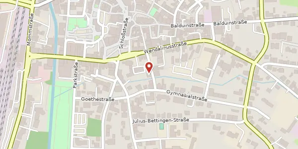 Karte der Umgebung von Carl-Cetto-Straße 14, 66606 St. Wendel