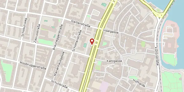 Karte der Umgebung von Untere Laube 10, 78462 Konstanz