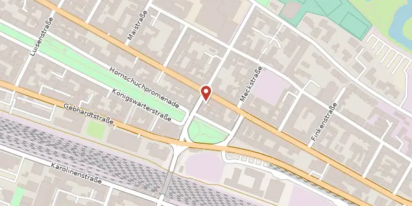 Karte der Umgebung von Jakobinenstr. 8, 90762 Fürth