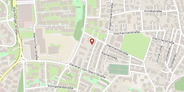 Karte der Umgebung von Siedlerweg 13, 85356 Freising