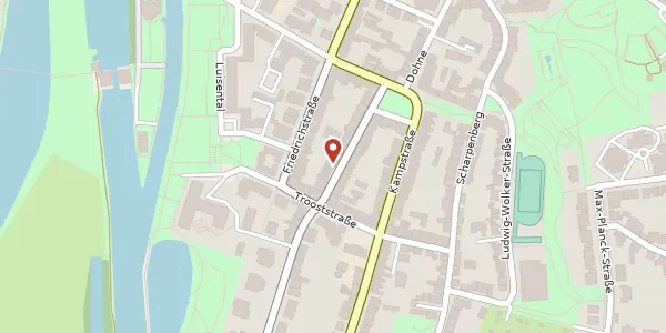 Karte der Umgebung von Dohne 28, 45468 Mülheim an der Ruhr