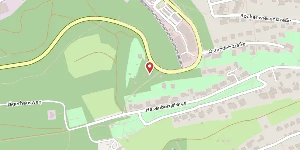 Karte der Umgebung von Rotenwaldstraße 183, 70197 Stuttgart