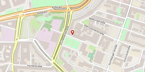 Karte der Umgebung von Leplaystraße 3, 04103 Leipzig