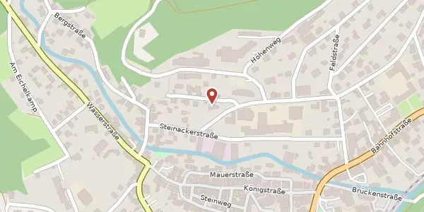 Karte der Umgebung von Kurstr. 33, 57334 Bad Laasphe