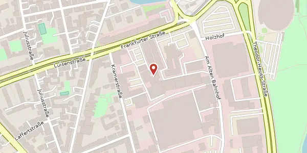 Karte der Umgebung von Frankfurter Straße 3c, 38122 Braunschweig