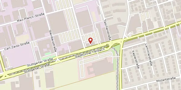 Karte der Umgebung von Stuttgarter Straße 68, 70736 Fellbach