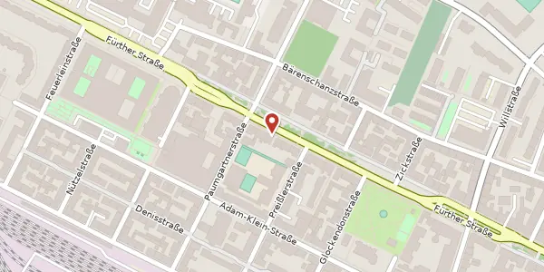 Karte der Umgebung von Fürther Str. 91a, 90429 Nürnberg
