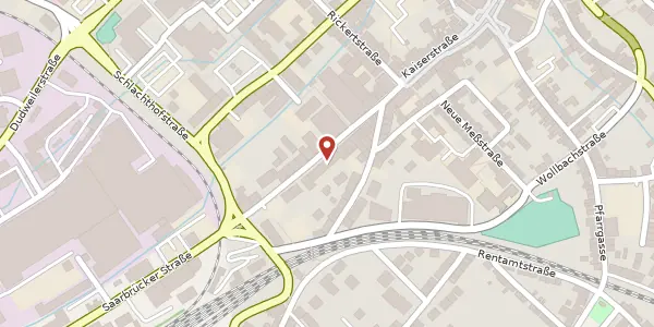 Karte der Umgebung von Kaiserstraße 18, 66386 St Ingbert