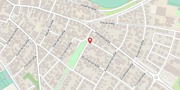 Karte der Umgebung von Wilhelmstraße 2, 76473 Iffezheim