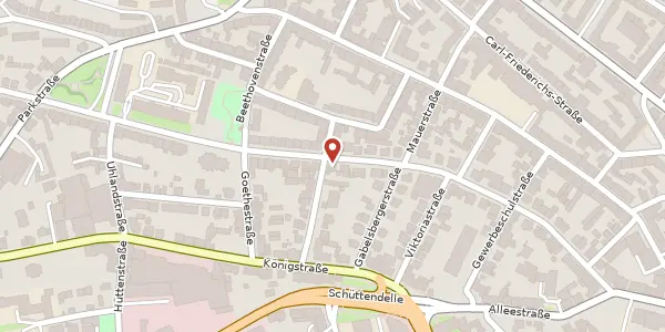 Karte der Umgebung von Martin-Luther-Str. 45, 42853 Remscheid