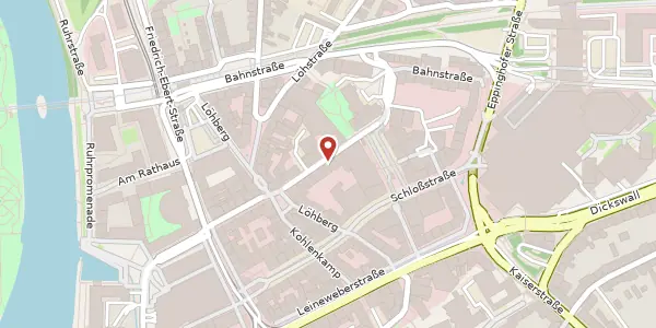 Karte der Umgebung von Wallstr. 3, 45468 Mülheim an der Ruhr