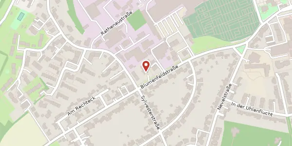 Karte der Umgebung von Blumenfeldstr. 34, 44795 Bochum