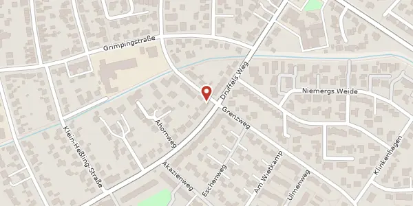 Karte der Umgebung von Grenzweg 36, 48653 Coesfeld
