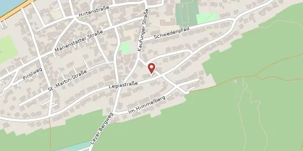 Karte der Umgebung von Legiastraße 32, 56073 Koblenz