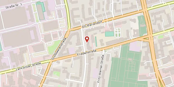 Karte der Umgebung von Forddamm 5, 12107 Berlin