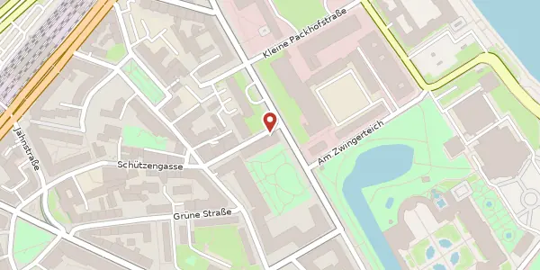 Karte der Umgebung von An der Herzogin Garten 1, 01067 Dresden
