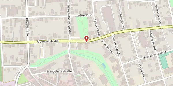Karte der Umgebung von Hildesheimer Straße 2, 31061 Alfeld