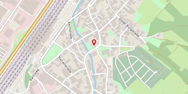 Karte der Umgebung von Ooser Hauptstraße 29, 76532 Baden-Baden