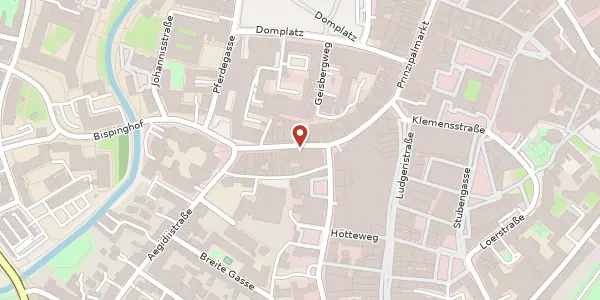 Karte der Umgebung von Rothenburg 12/13, 48143 Münster