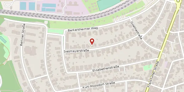 Karte der Umgebung von Siesmayerstr. 46, 61118 Bad Vilbel