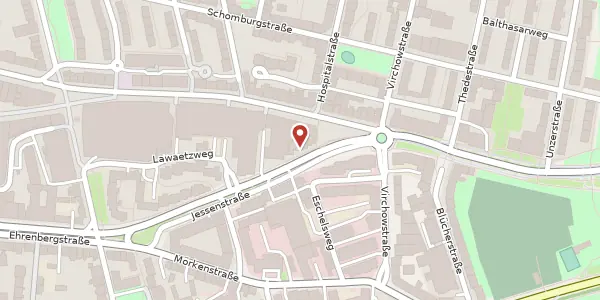 Karte der Umgebung von Jessenstraße 4, 22767 Hamburg