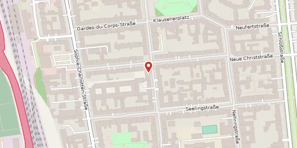 Karte der Umgebung von Danckelmannstraße 9, 14059 Berlin