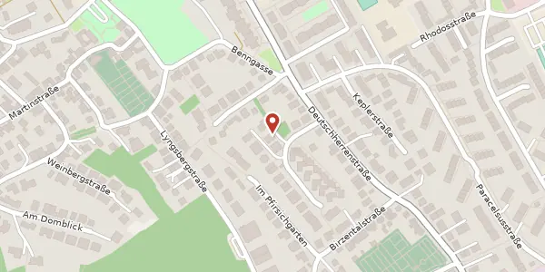 Karte der Umgebung von Im Apfelgarten 10, 53177 Bonn