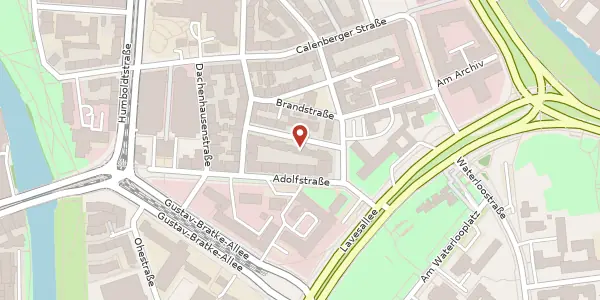 Karte der Umgebung von Molthanstraße 6, 30169 Hannover