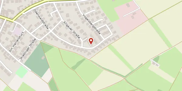 Karte der Umgebung von Odenwaldstr. 26, 65205 Wiesbaden