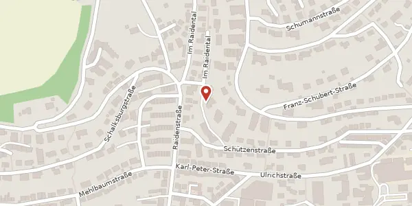 Karte der Umgebung von Raidenstraße 72/4, 72458 Albstadt