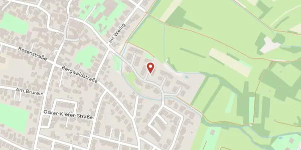 Karte der Umgebung von Belchenstraße 54, 76275 Ettlingen