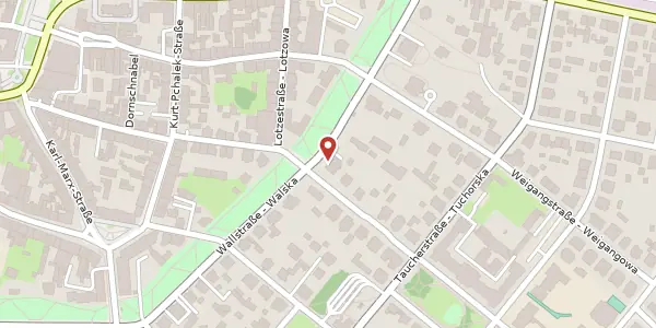 Karte der Umgebung von Wallstraße 6, 02625 Bautzen
