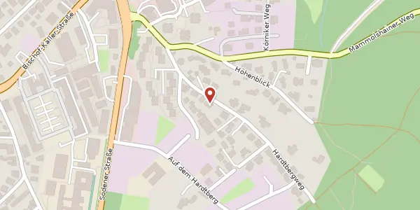Karte der Umgebung von Hardtbergweg 2f, 61462 Königstein