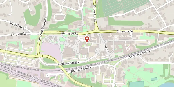 Karte der Umgebung von Im Stift 16, 58730 Fröndenberg