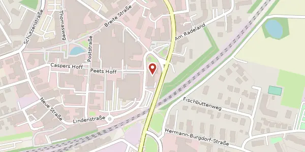 Karte der Umgebung von Lindenstraße 12, 21244 Buchholz in der Nordheide
