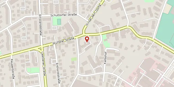 Karte der Umgebung von Wülfeler Straße 9, 30539 Hannover