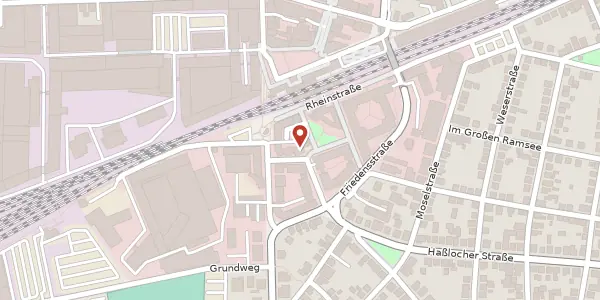 Karte der Umgebung von Ferdinand-Stuttmann-Str. 4, 65428 Rüsselsheim