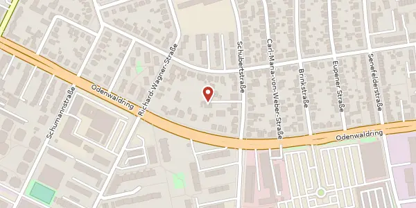 Karte der Umgebung von Schubertstr. 37a, 63069 Offenbach