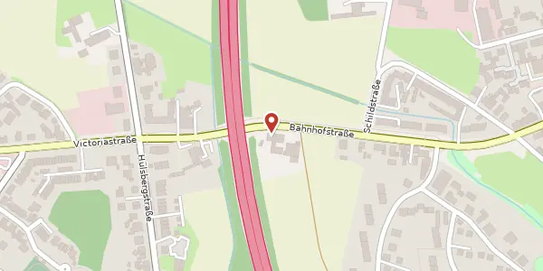 Karte der Umgebung von Bahnhofstr. 24, 45772 Marl