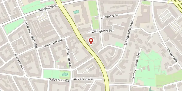Karte der Umgebung von Pillenreuther Str. 103, 90459 Nürnberg