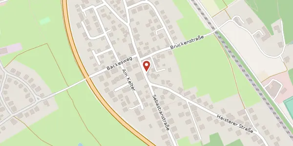 Karte der Umgebung von Sebastianstraße 41, 53572 Unkel