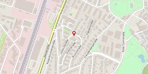 Karte der Umgebung von Brückstraße 2, 69469 Weinheim