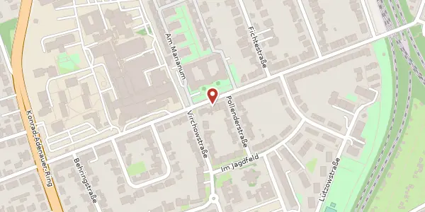 Karte der Umgebung von Preußenstr. 77, 41464 Neuss
