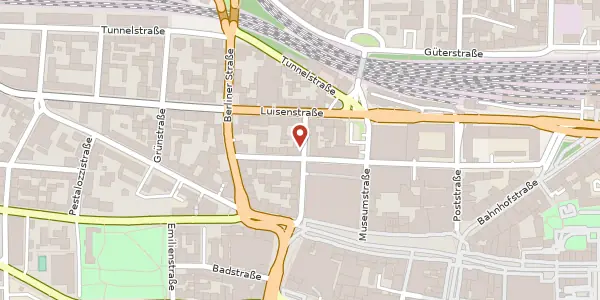 Karte der Umgebung von Goethestr. 41, 75173 Pforzheim