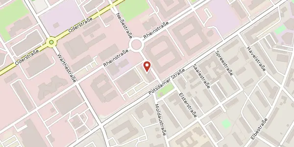 Karte der Umgebung von Neißestraße 1, 14513 Teltow
