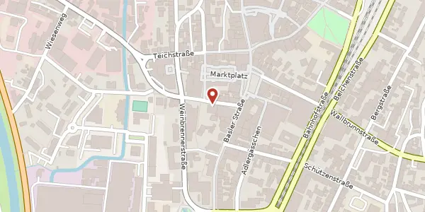 Karte der Umgebung von Herrenstraße 3, 79539 Lörrach